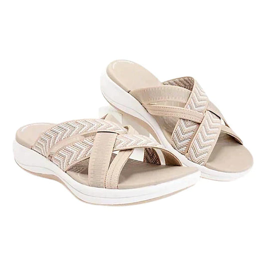Dam Sandaler Ergonomiska Syntetiska Skor för Komfort och Stil 1