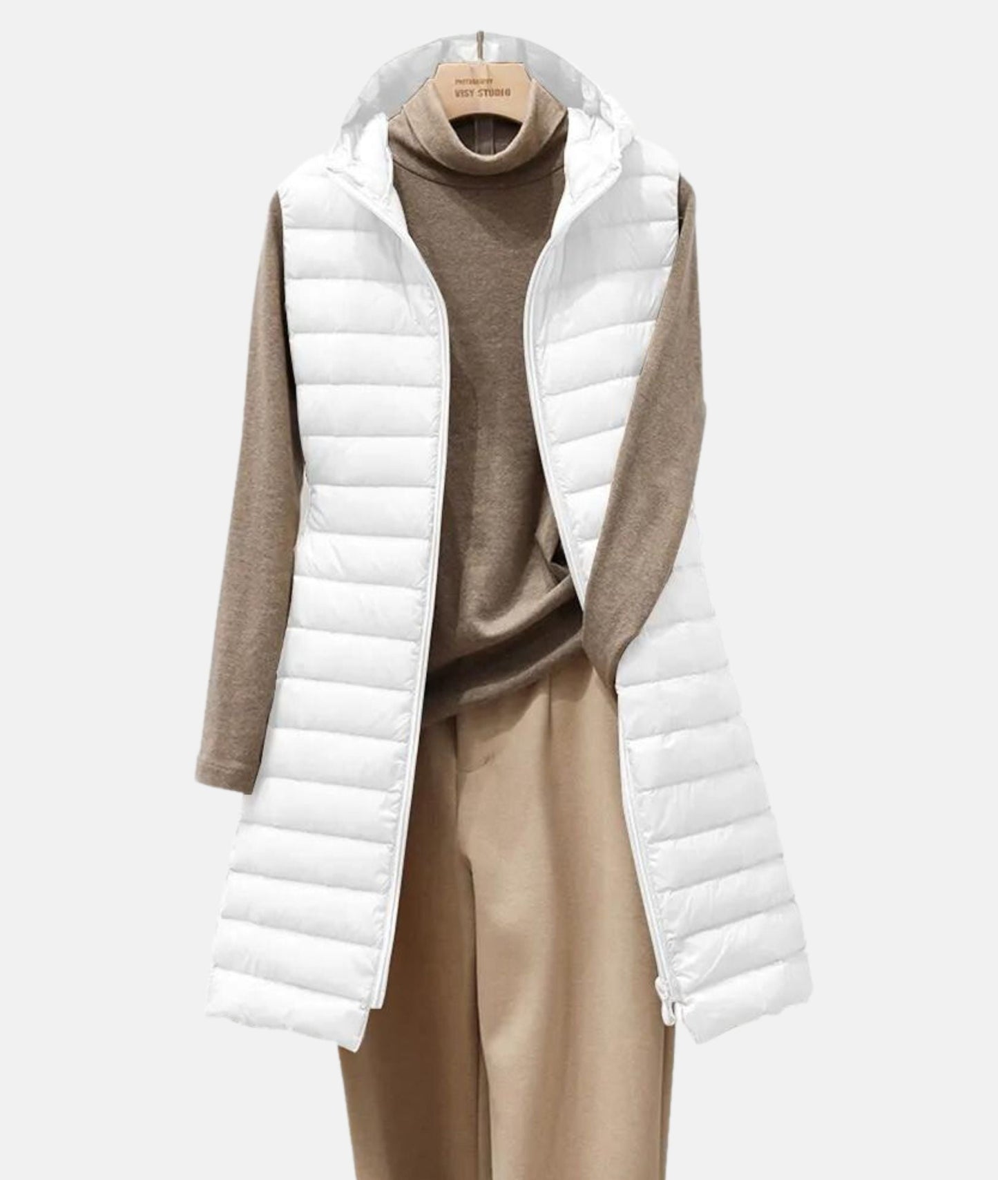 Variant image for Dam Kappa Vadderad Bomull Polyester Casual-25