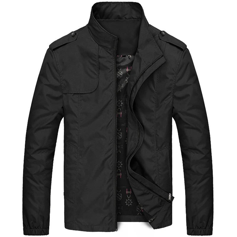 Herrjacka Lätt Polyester Trendig Design-1