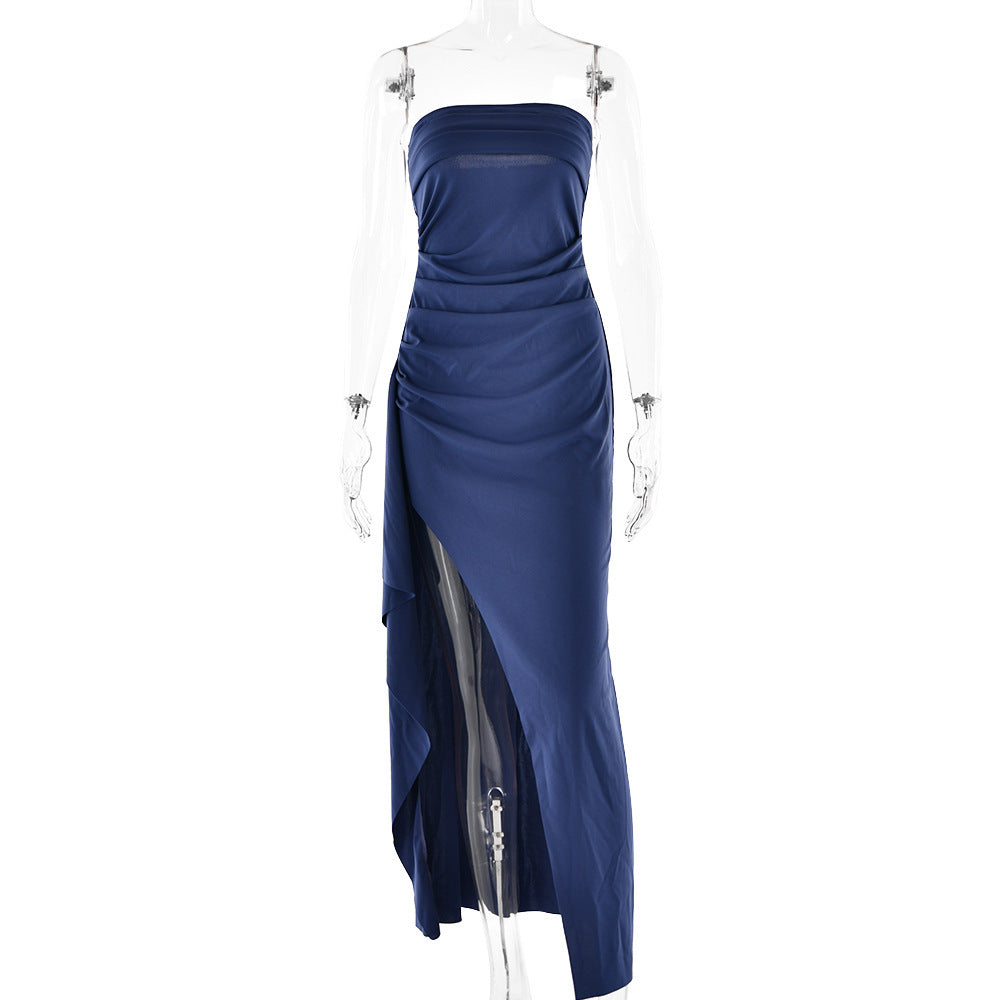 Variant image for Kvinnors Aftonklänning Lång Off-Shoulder A-Linje Polyester-4