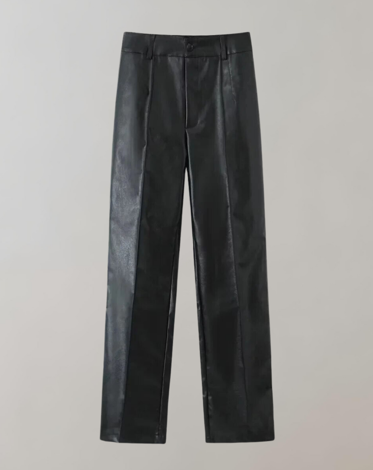Damjacka Set i Hög Midja av Högkvalitativ Denim-2