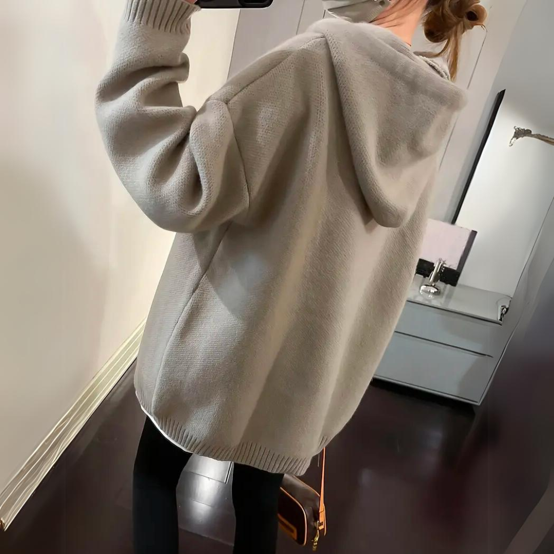 Dam Luvtröja Modern Mjuk Fleece 2