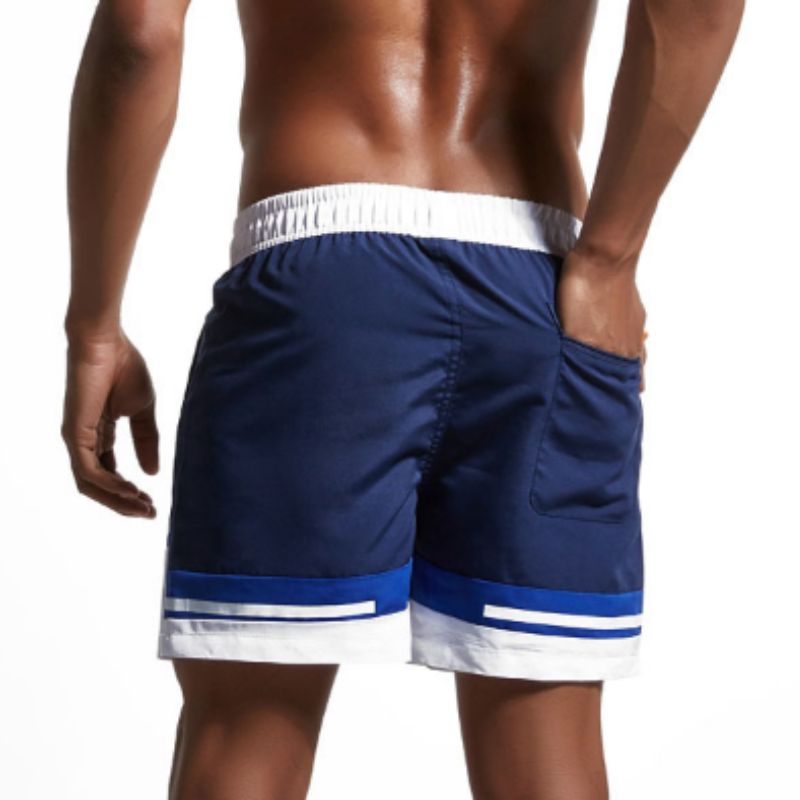 Herr Bermuda Shorts Lätta Andningsbara Tyger-2
