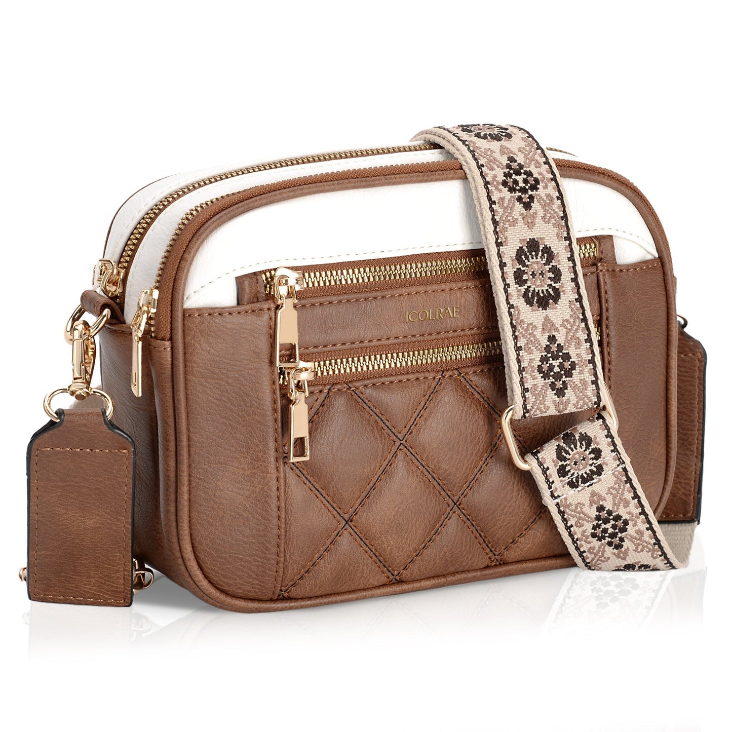 Damväska Crossbody Enkel PU Läder Mångsidig Design-4