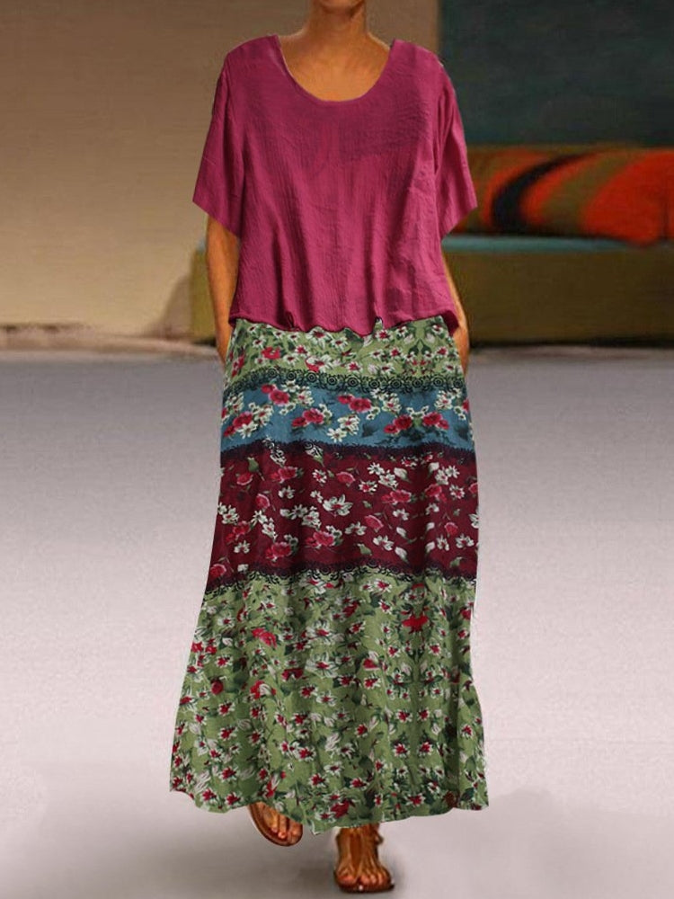 Variant image for Kvinnors Midi Klänning Ärmlös Bomull och Linne-15