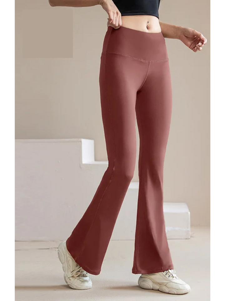 Dam Byxor Med Resår I Midjan Snygga Elastiska Material 13