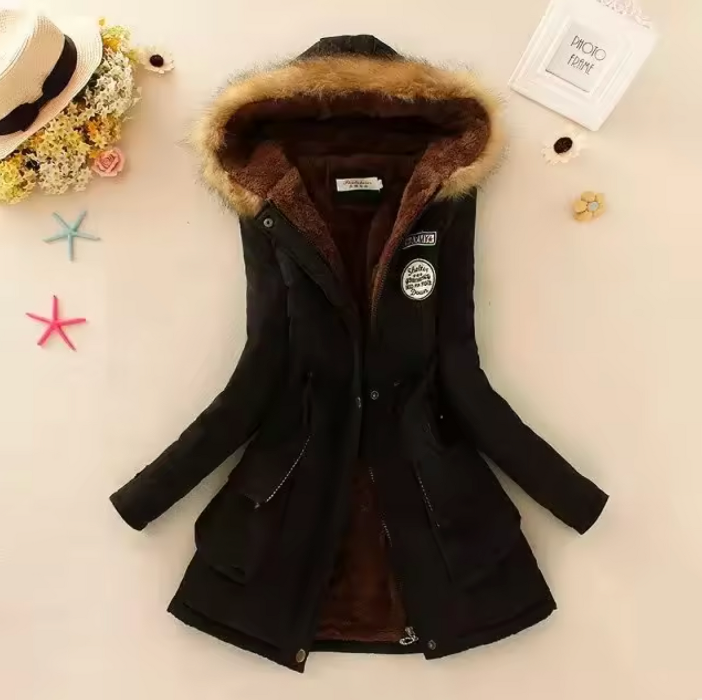 Variant image for Dam Bomullsjacka Fodrad Avslappnad Smart-Fit-11