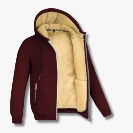 Variant image for Hoodie Män Mjuk Fleece Modern Design-25