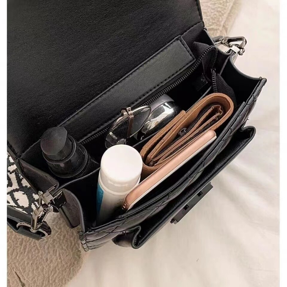 Dam Handväska Stor Elegant Multifunktionell Syntetisk Läder-3