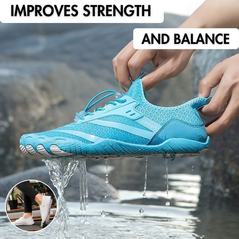 Unisex Löpaskor Flexibel Sula Bred Tåbox Andningsbart Tyg 5