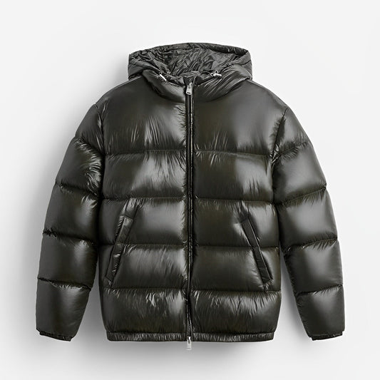 Herr Vinterjacka Tidlös Design Nedfyllning Polyester-1