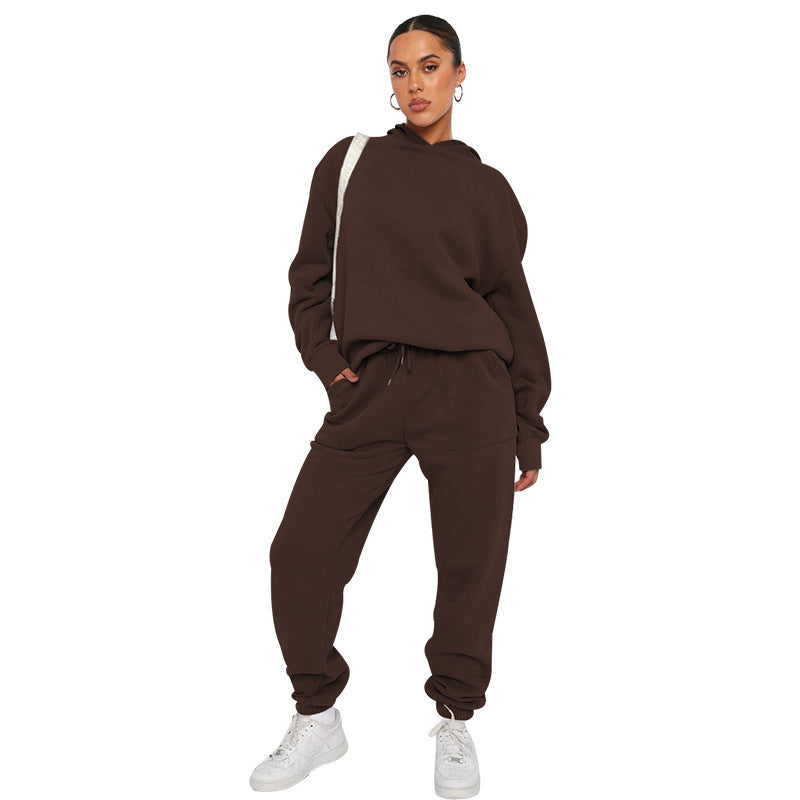 Variant image for Dam Tracksuit Joggingdräkt med Huva Andningsbart Material-15