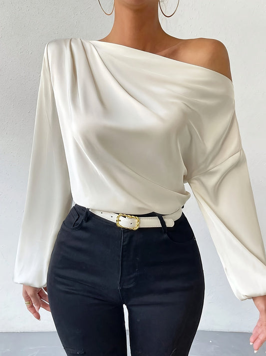 Blus Dam Lekfull Design 100% Bomull-1