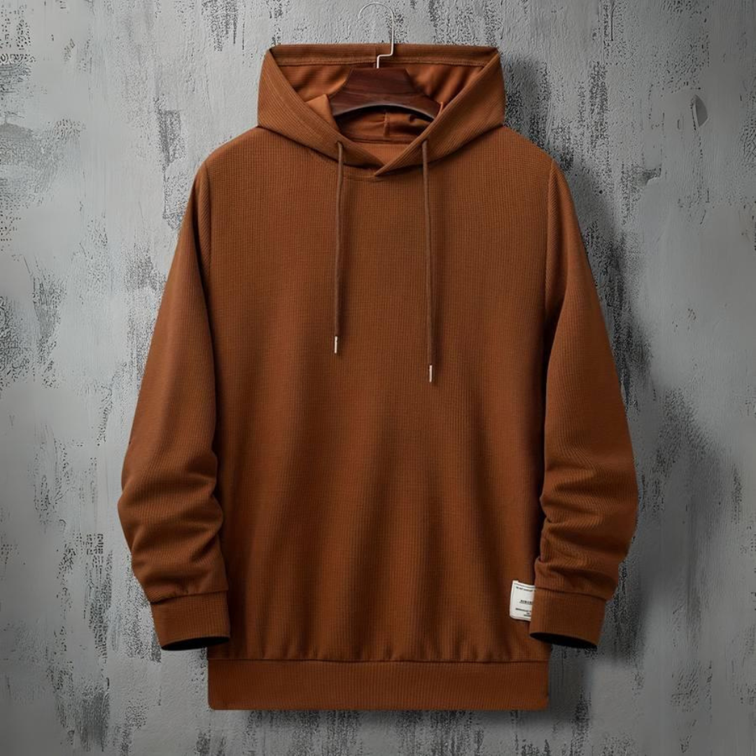 Variant image for Hoodie Herr Avslappnad Bomull Med Huva-1