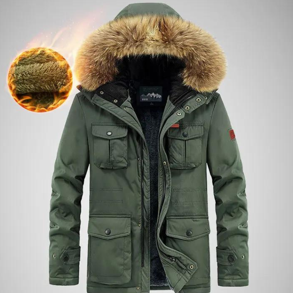 Variant image for Vinterjacka Dam Vattentålig Polyester Lång Modellerad-23