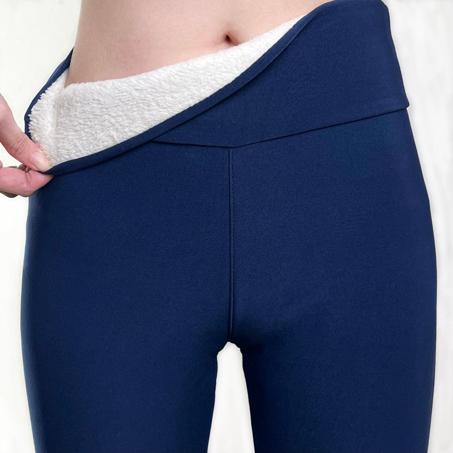 Variant image for Damleggings Hög Midja Fleece Foder för Kalla Vinterdagar-4