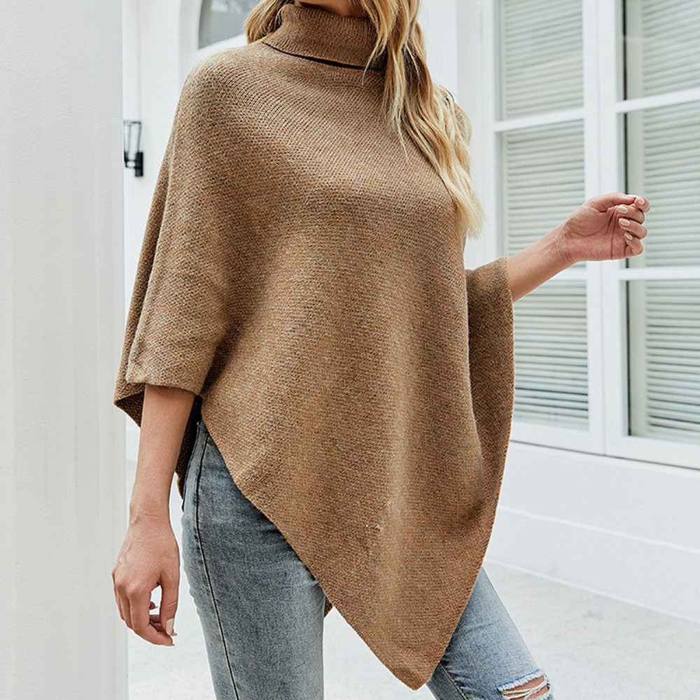 Dam Tröja Avslappnad Design Mjuk Fiber-1