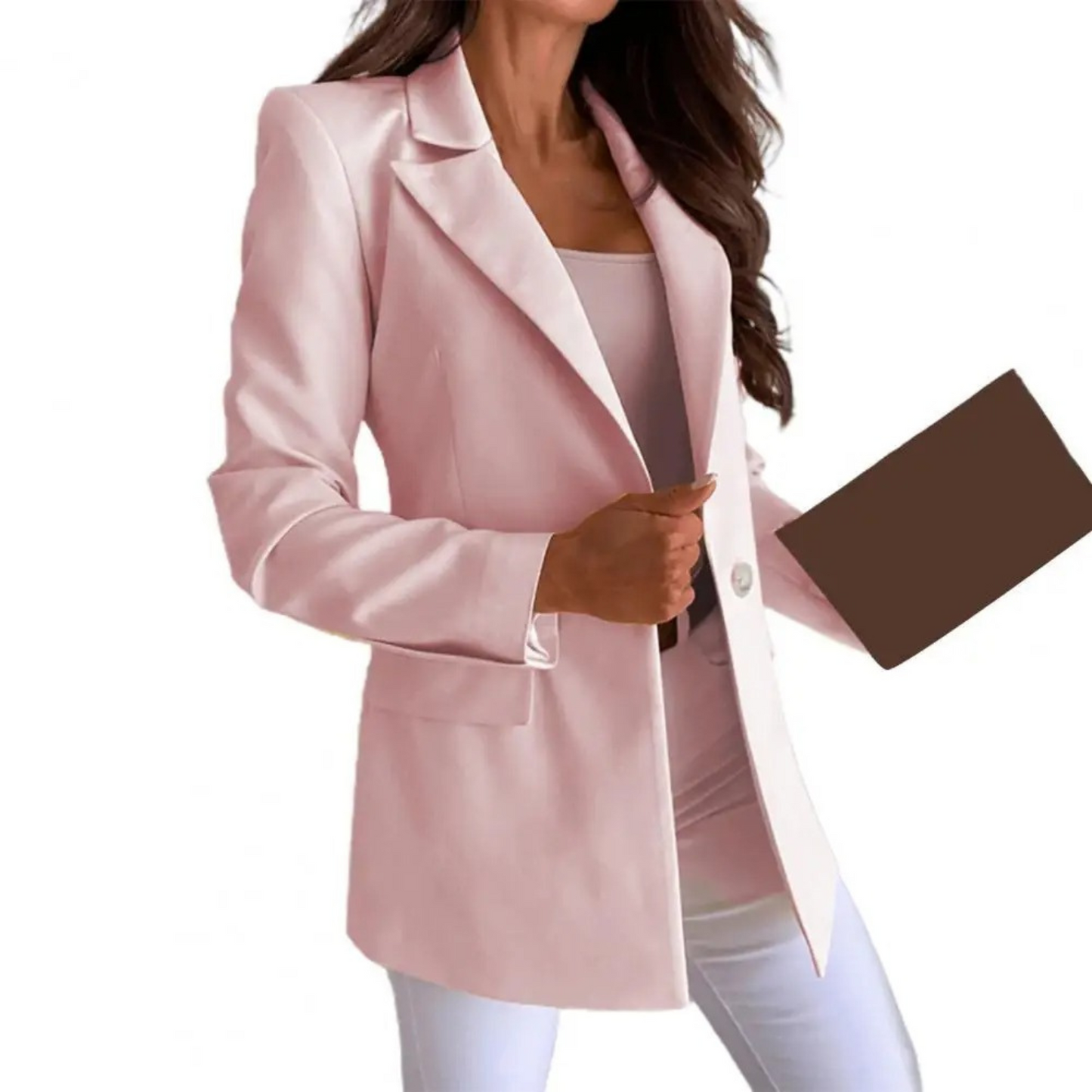 Variant image for Kvinnors Blazer Modern Polyester Monokrom-19