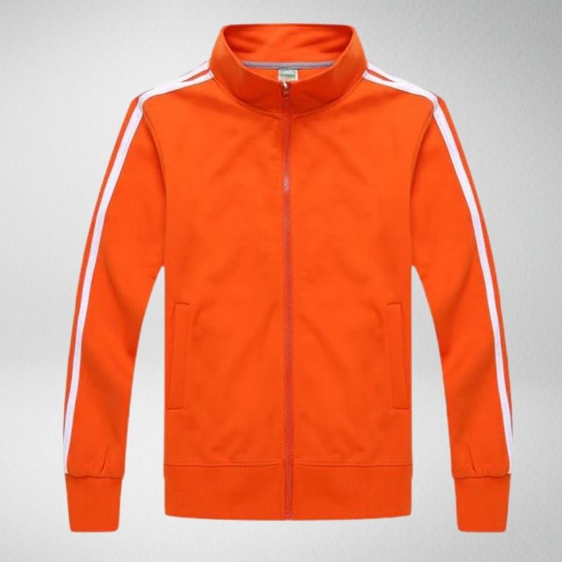 Variant image for Unisex Träningsjacka med Ränder Högkvalitativt Material Komfortabel och Sportig-22