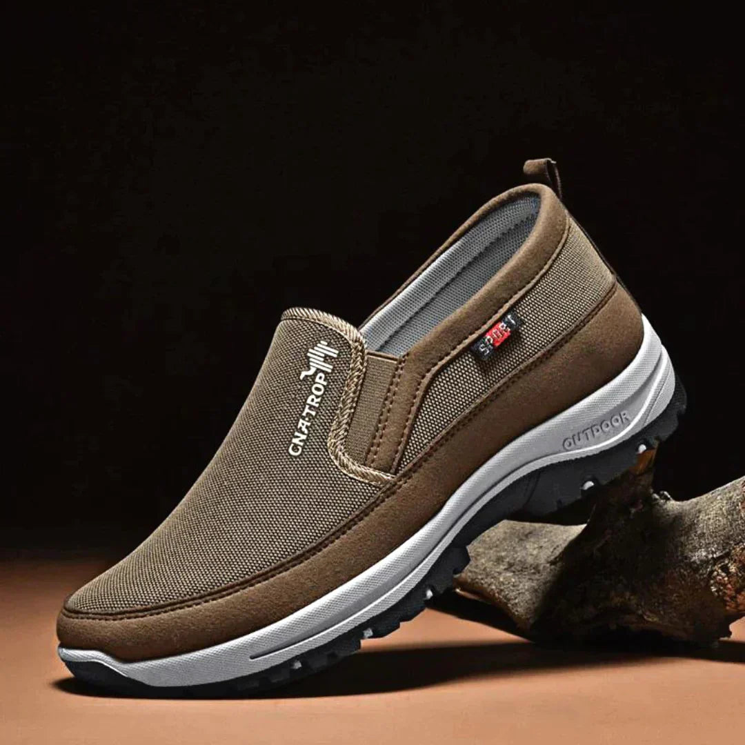 Herren Fritidssko Slip-On Andningsbar Syntetisk Design-2