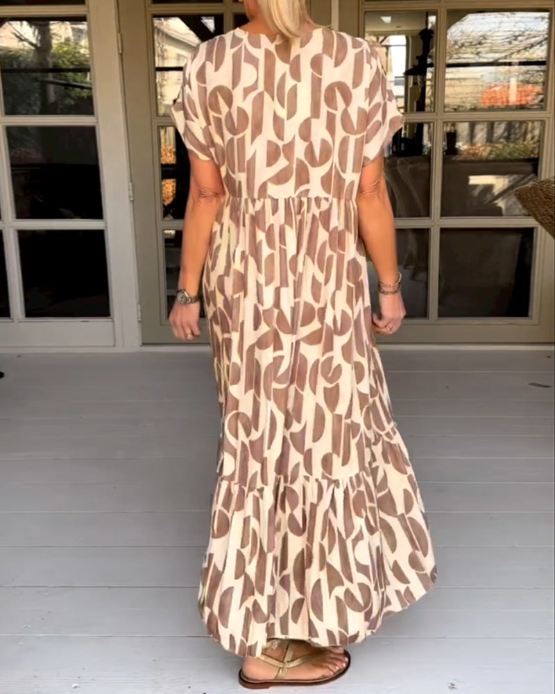 Dam Klänning Tvådelad Elegant Design Högkvalitativt Tyg 4