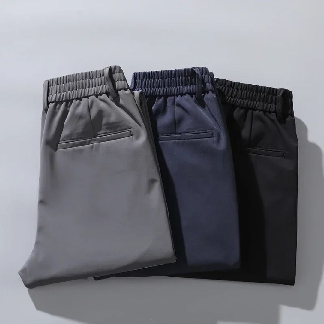 Herrbyxor Stretch Elegant Design Bomull Elastan-6