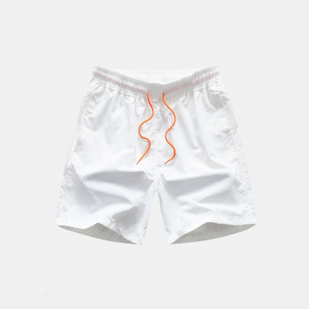 Herrar Sommaruppsättning Skjorta och Shorts Färgglad Polyester-5
