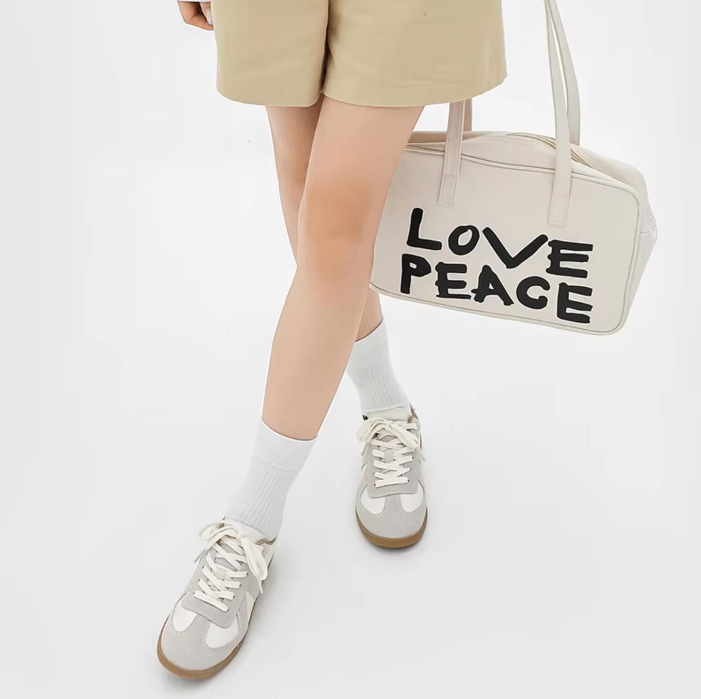 Dam Fritidsneakers Retro Design Syntetiska Material-3