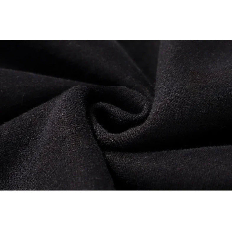 Unisex Hoodie Hjärtmotiv Mjuk Polyester-4