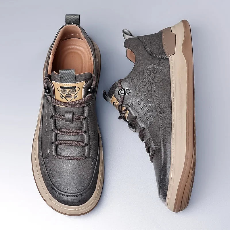 Dam Sneakers Ortopedisk Veganläder för Skor med Stöd och Komfort-3