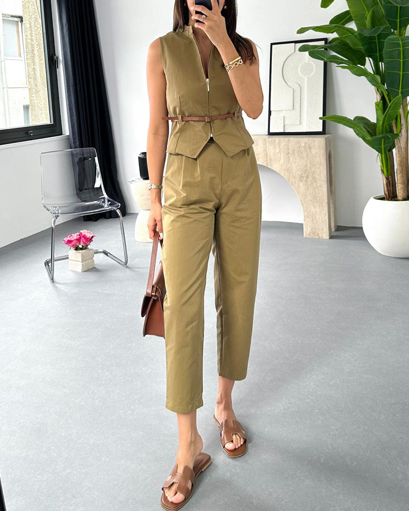 Tvådelat Set Dam Chic Design Polyester och Bomull 8