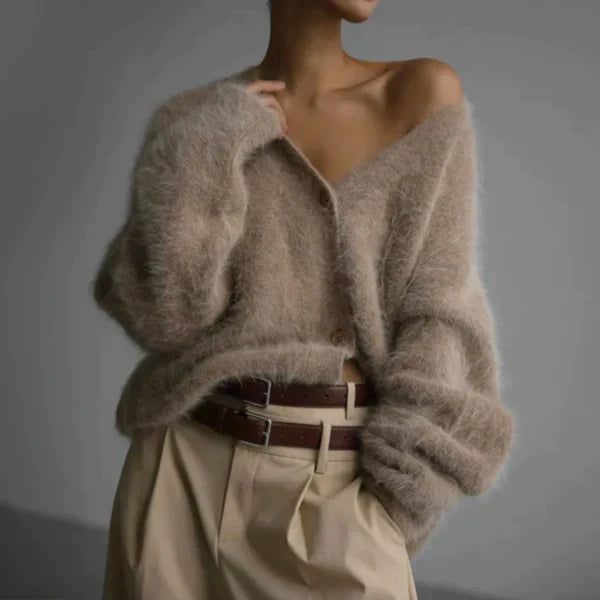 Dam Loungewear Mysig Couture i Högkvalitativt Kashmirmaterial-2