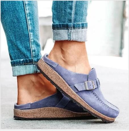 Variant image for Dam Sandaler Casual Syntetiskt Läder med Bekväm PU-Sula-3