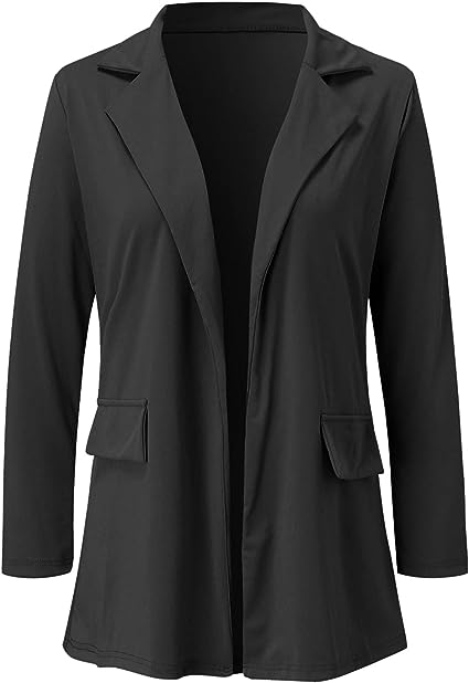 Kvinnors Kardigan Midjeskärning Lätt Bomullsblandning 2