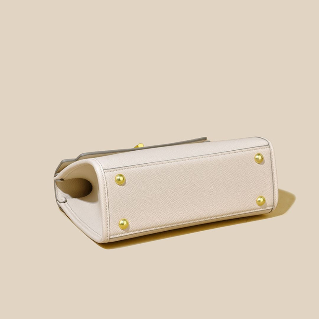 Dams Liten Handväska Veganskt Läder Justerbara Remmar Elegant Design-3