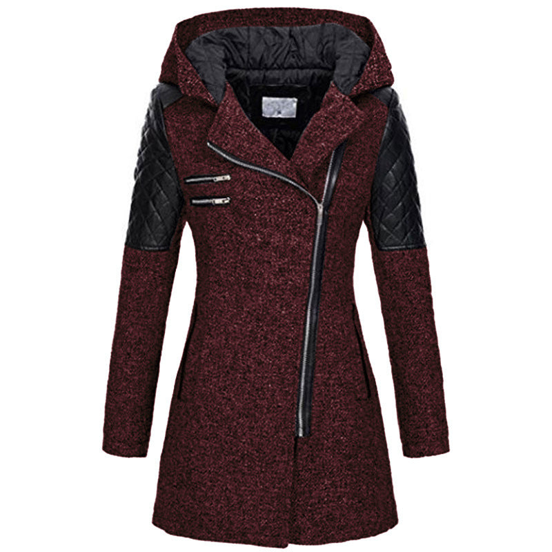 Variant image for Dam Vinterjacka Halvlängd Modern Polyester Fleece-9