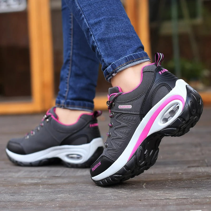 Ergonomiska Dam Sneakers med Halkfri Sula och Modern Design – Komfortabla Skor för Vardag och Fest 4