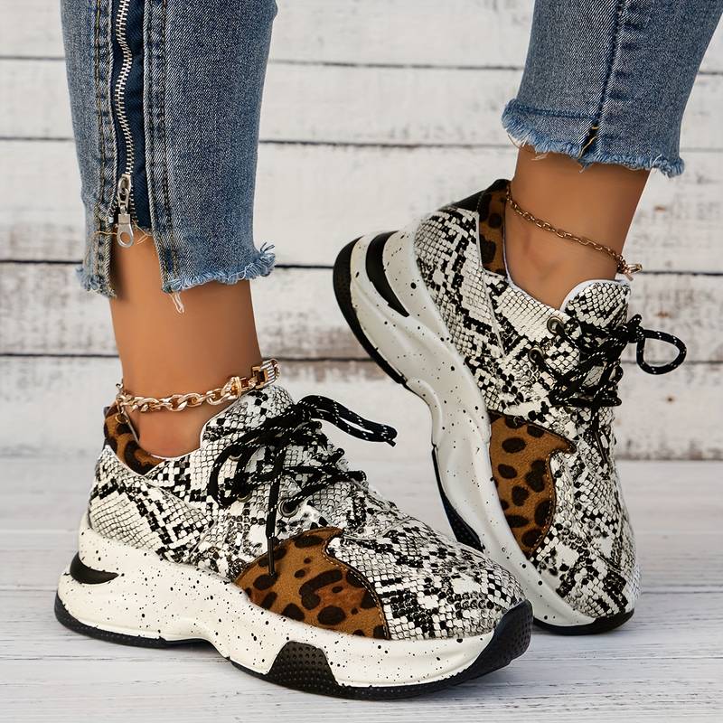 Variant image for Dam Sneakers Trendiga Syntetmaterial Ortopedisk Design-10