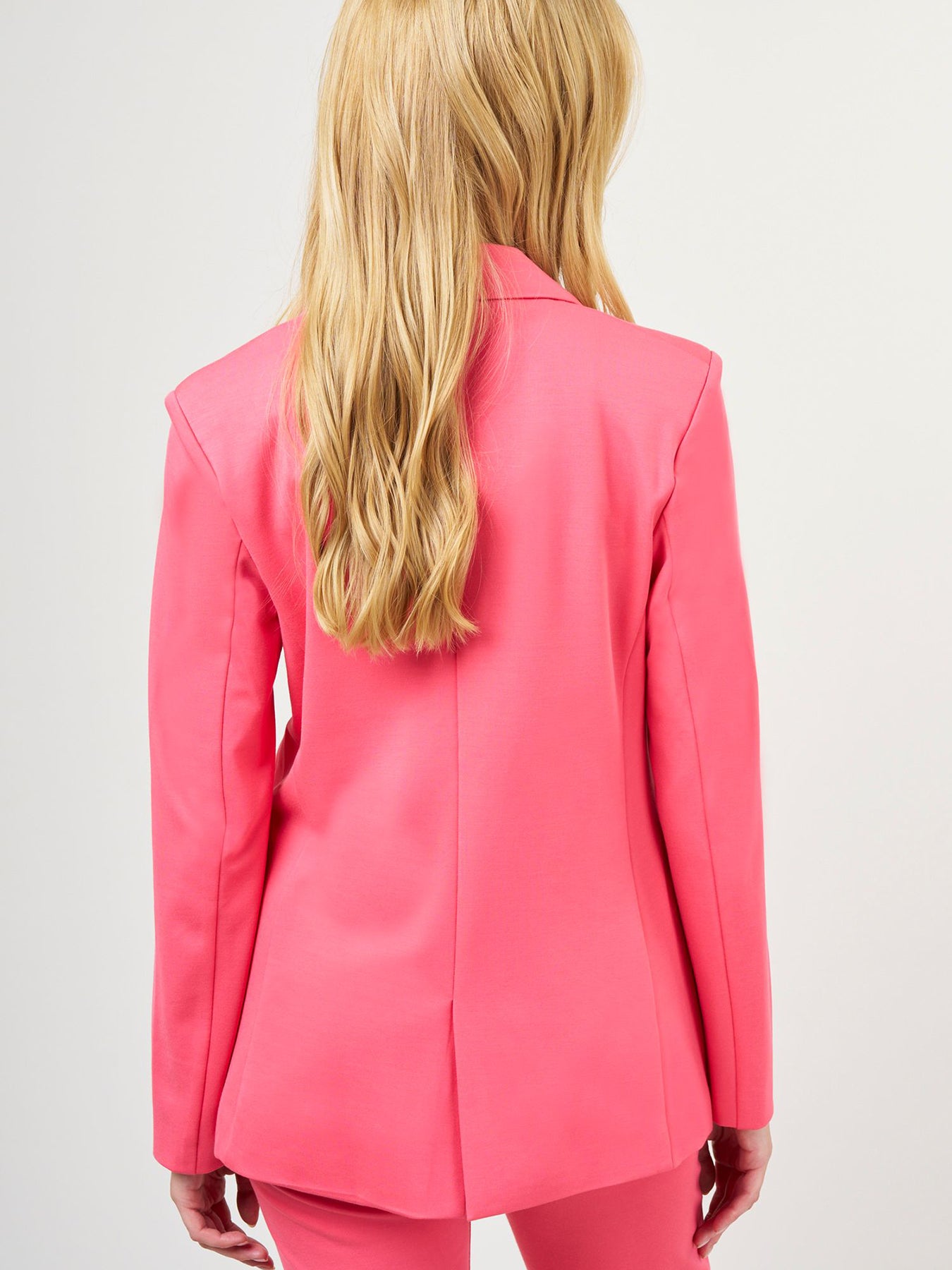 Dam Blus Skräddarsydd Denim Modern Knapplås-3