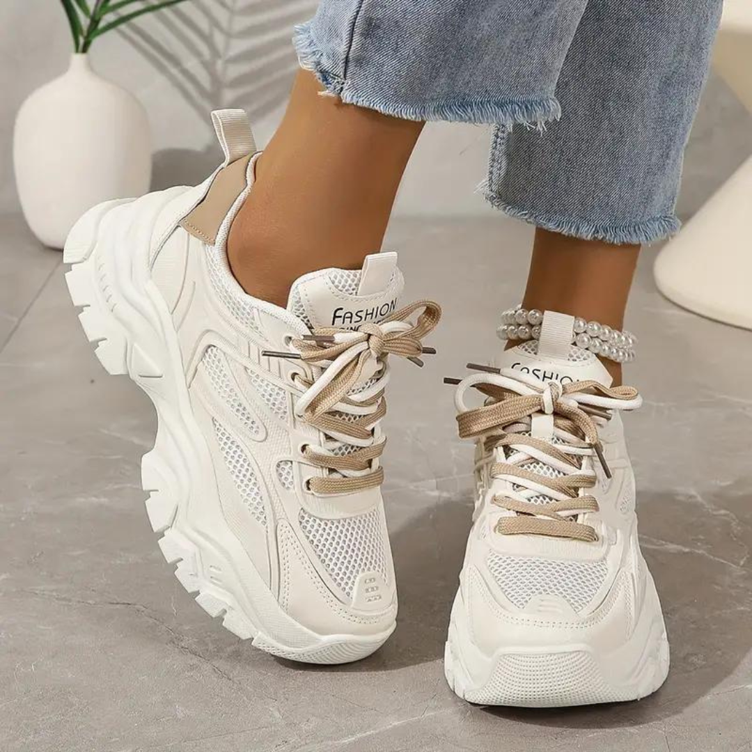 Högkvalitativa Herrsneakers i Syntetmaterial – Modern Design, Bekväm Passform, Finns i Storlek 40-46 4