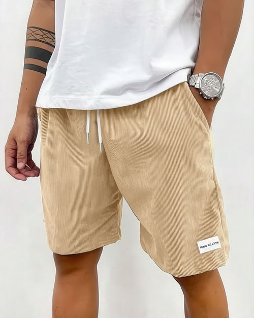 Herr Shorts Tidlös Design Corduroy-1