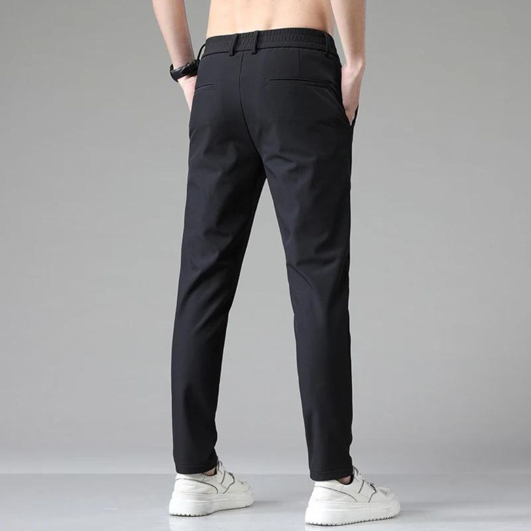 Herrbyxor Stretch Elegant Design Bomull Elastan-2