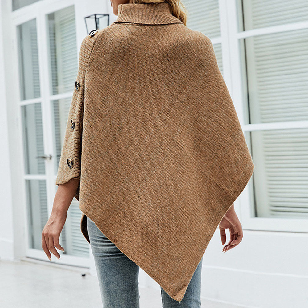Dam Tröja Avslappnad Design Mjuk Fiber-2