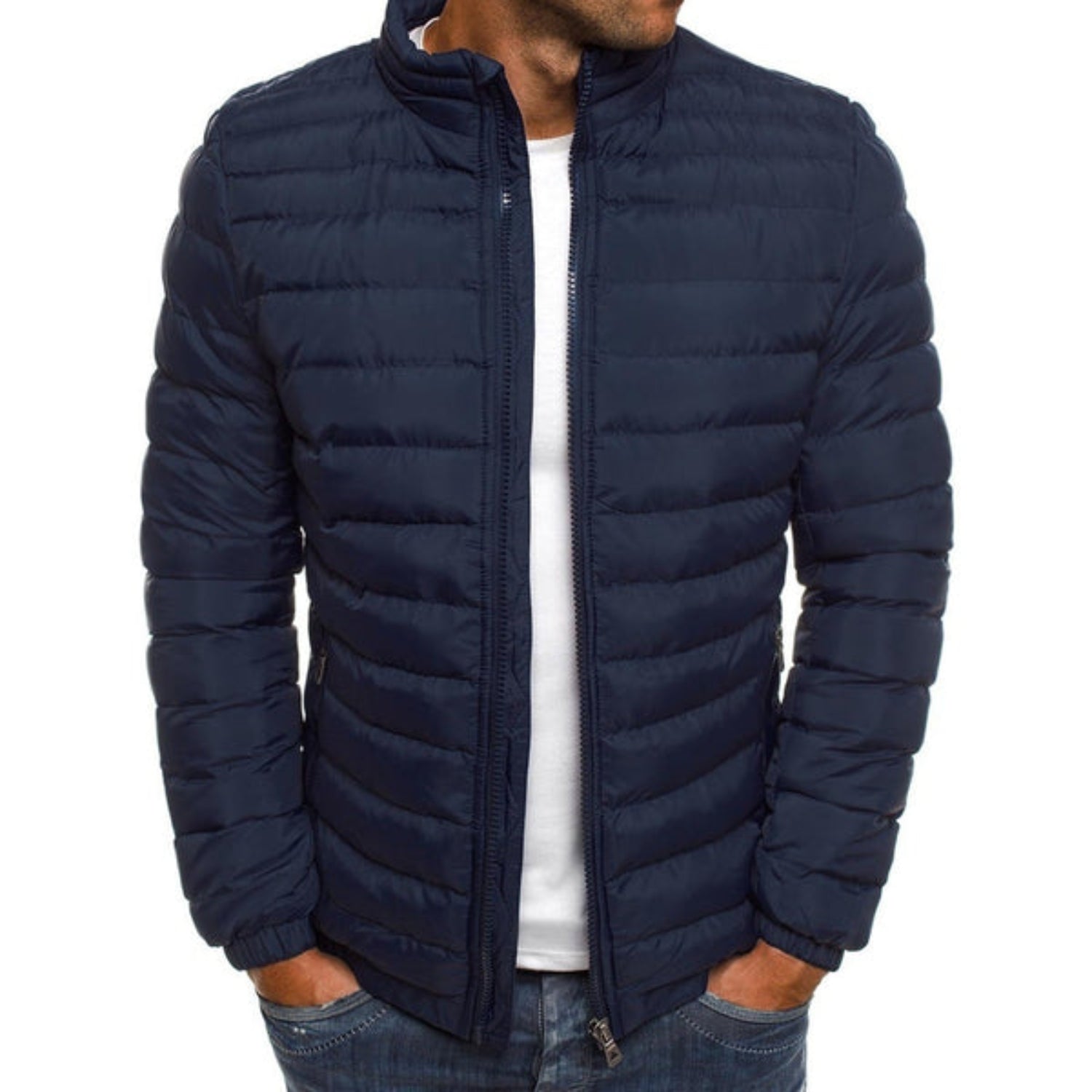 Dam Nedjacka Stilren Nylon Gåsdun 4