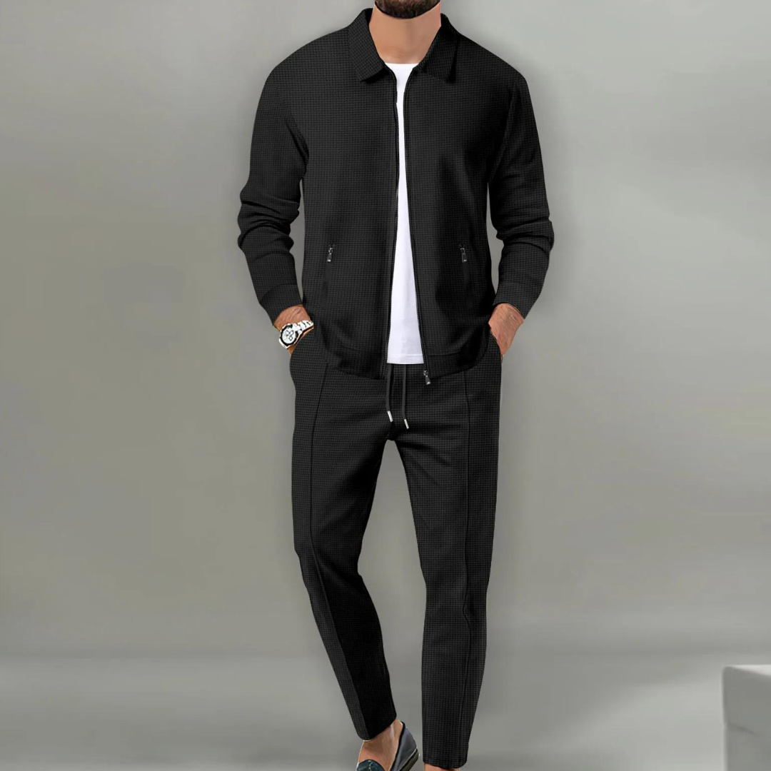 Dam Fritidsdräkt Elegant Mjuk Tyg-3