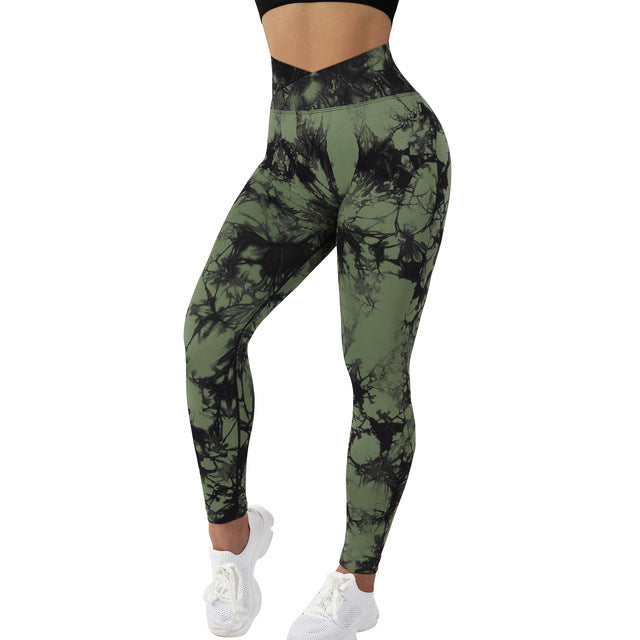 Variant image for Kvinnor Leggings Sömlös Design Andningsbart Tyg för Yoga och Träning-7