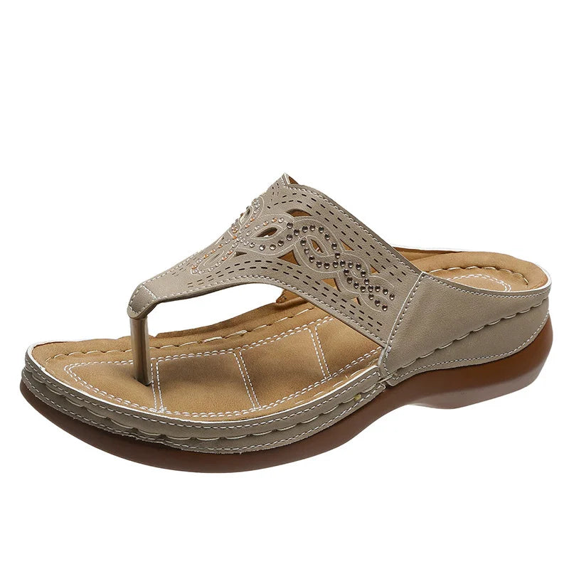 Dam Sandaler Kildesign Lätta Syntetiska Material 4 cm Klack-2