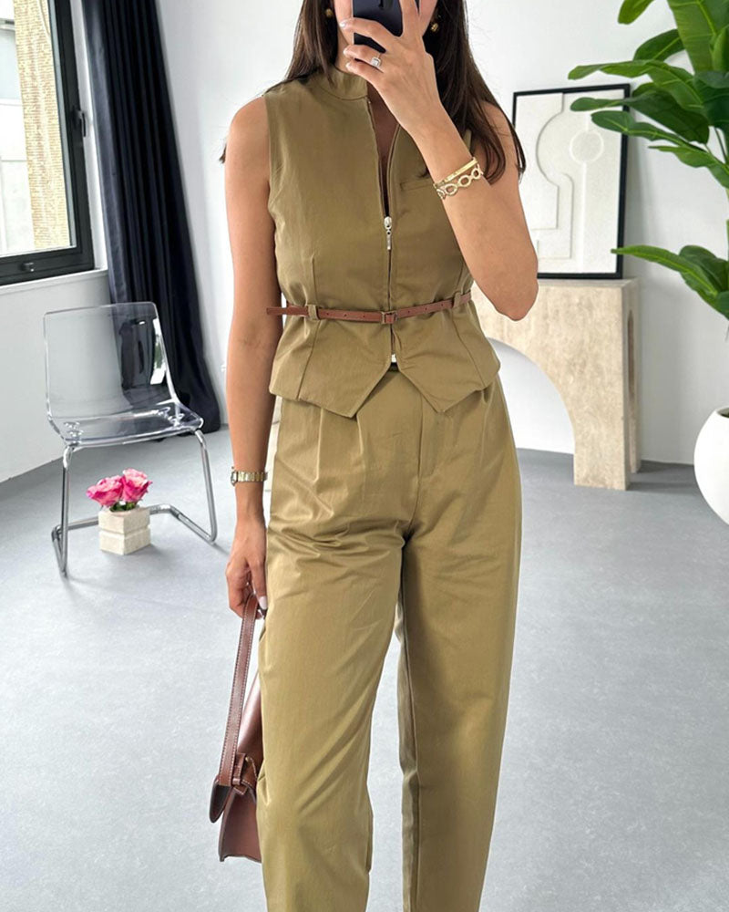 Tvådelat Set Dam Chic Design Polyester och Bomull 6