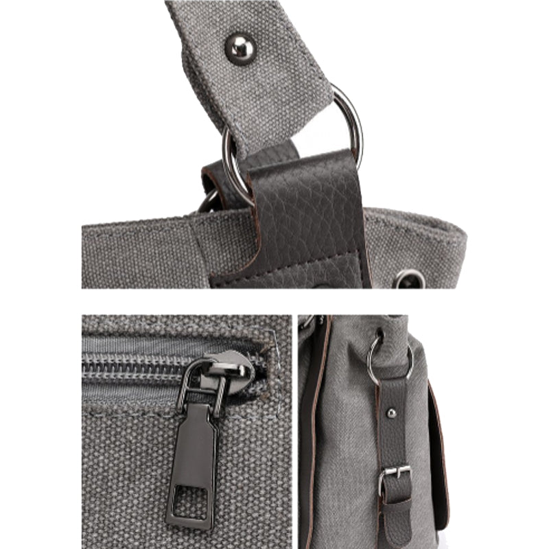 Dam Axelväska Rymlig Urban Stil Textil-6