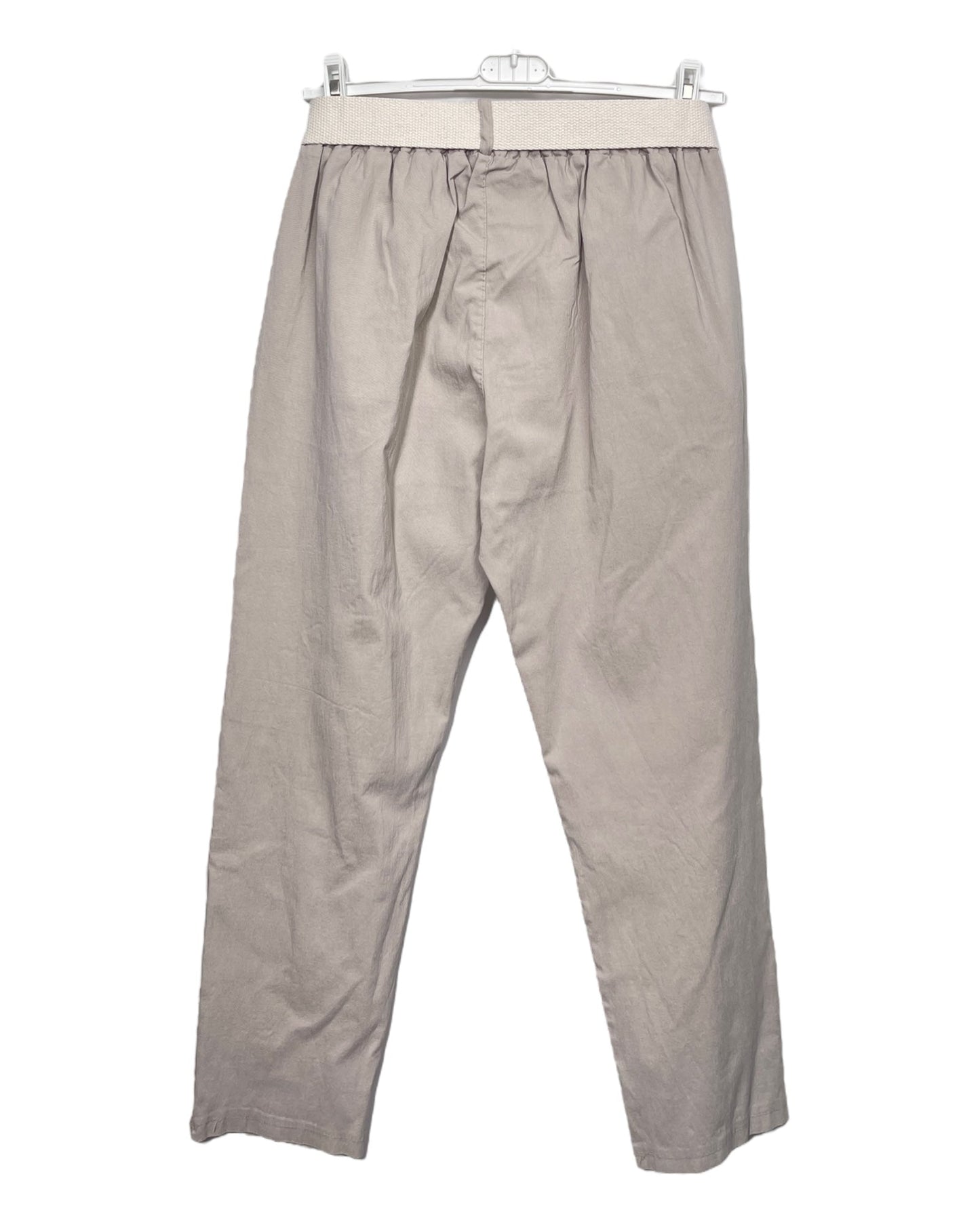 Dam Byxor Med Resår I Midjan Snygga Stretchiga Material-4